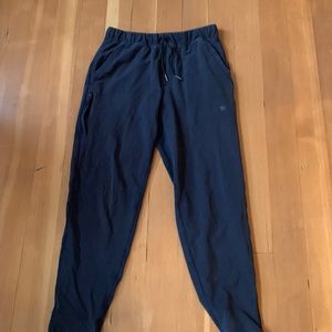 Mack Weldon small Ace Sweatpants in Total Eclipse Blue